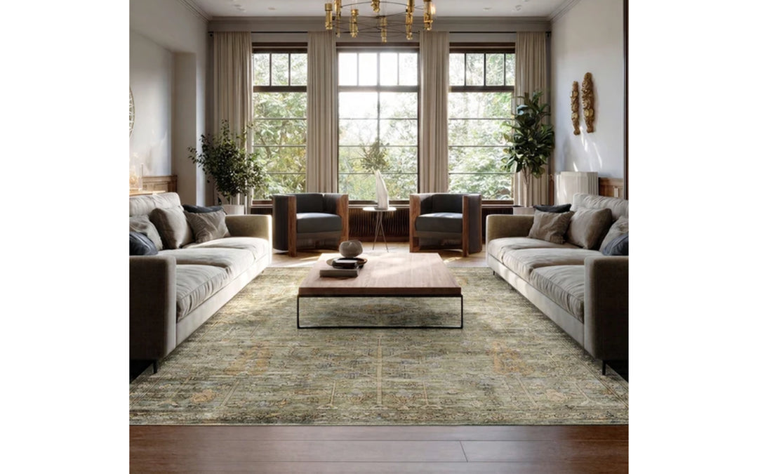 Karastan Ariel Ophelia Jade 7.10 X 10 Area Rug