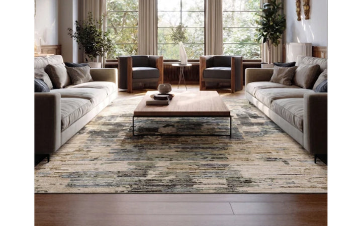 Karastan Ariel Escape Neutral 7.10 X 10 Area Rug