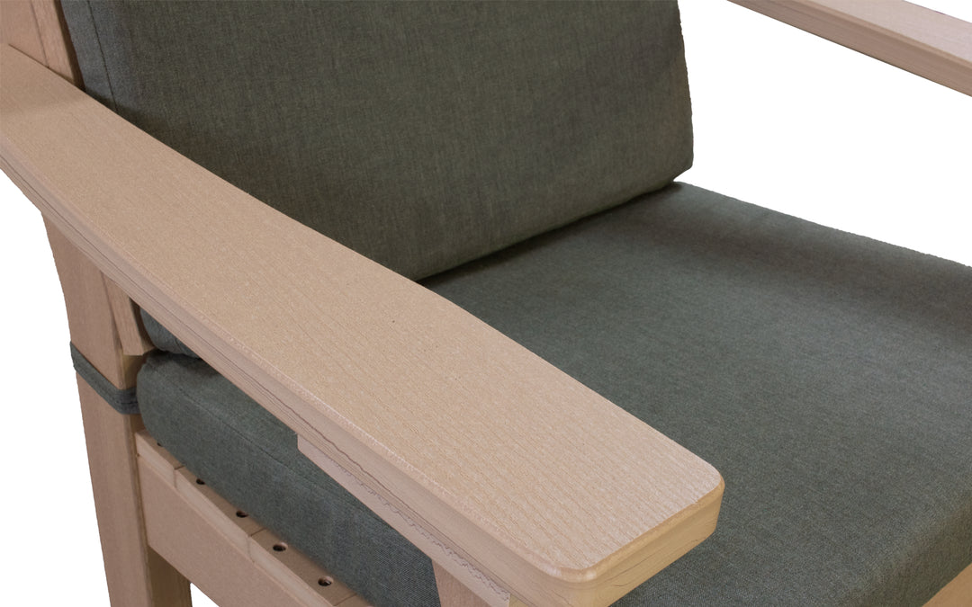Outdoor Cushioned Dining Chair - Nature & Sage