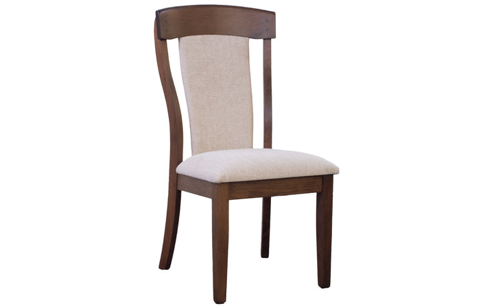 Sap Cherry & Upholstered Dining Chair