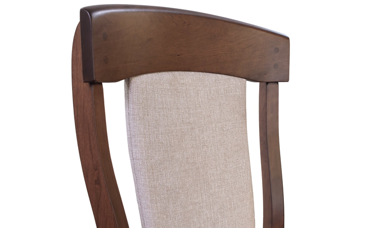 Sap Cherry & Upholstered Dining Chair