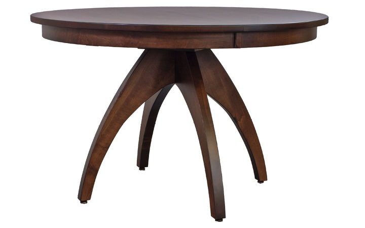Brown Maple Round Trek Dining Table