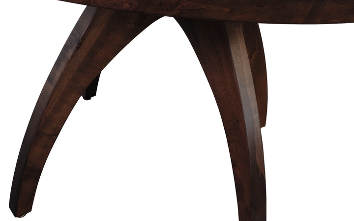 Brown Maple Round Trek Dining Table