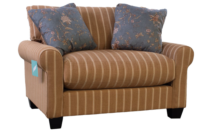 Michael Nicholas Designs Upholstered Chair & A Half
