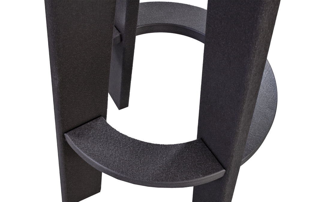 Outdoor Swivel Barstool - Coffee
