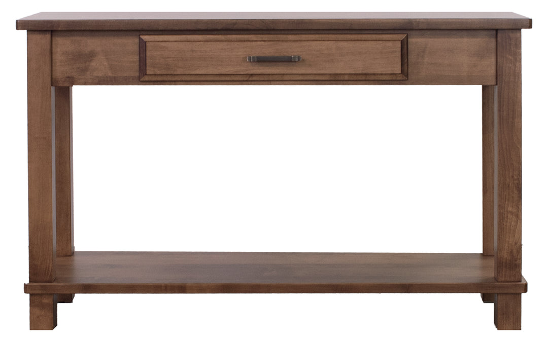 Brown Maple Sofa Table