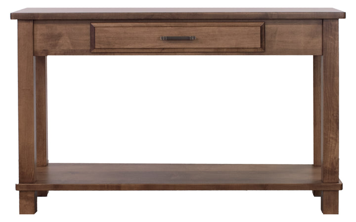 Brown Maple Sofa Table