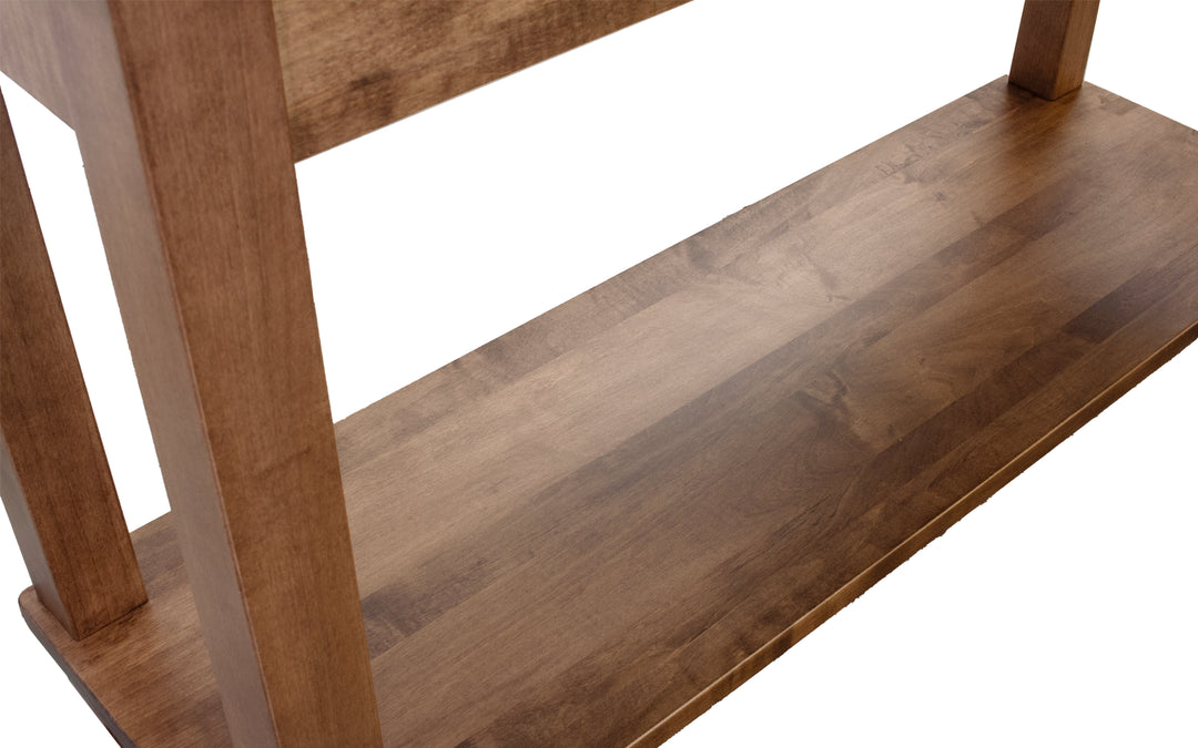 Brown Maple Sofa Table