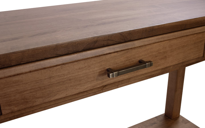 Brown Maple Sofa Table