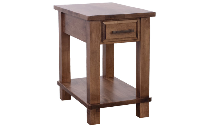 Brown Maple End Table