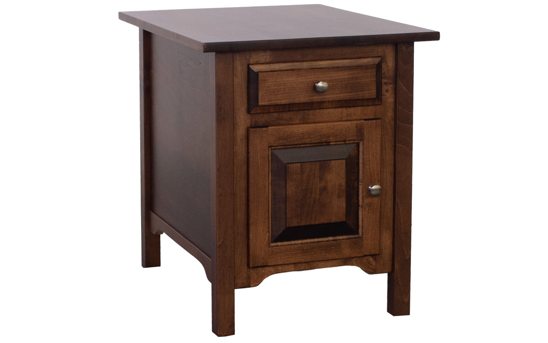 Brown Maple End Table