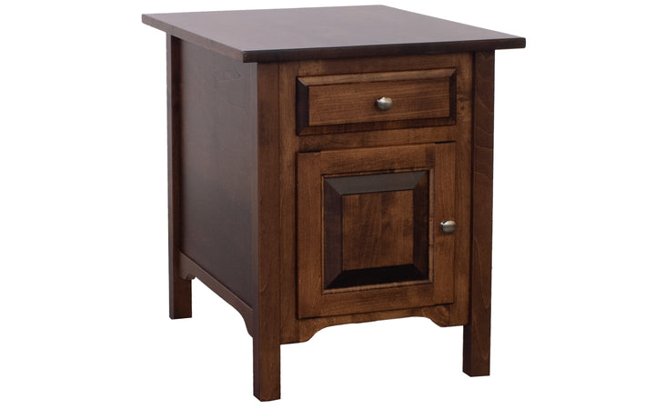 Brown Maple End Table