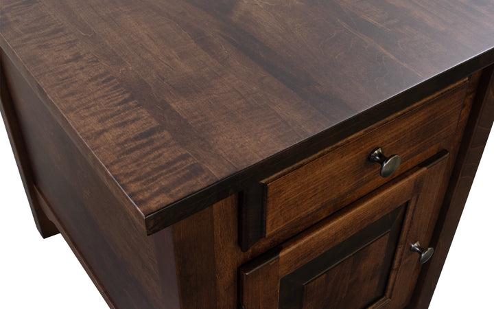 Brown Maple End Table