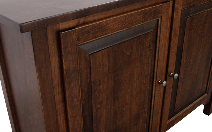 Brown Maple Sofa Table