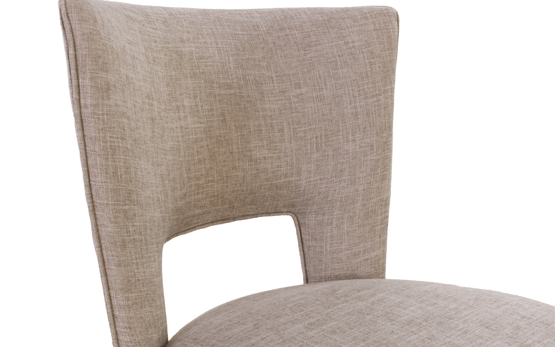 Sap Cherry & Fabric Counter Chair