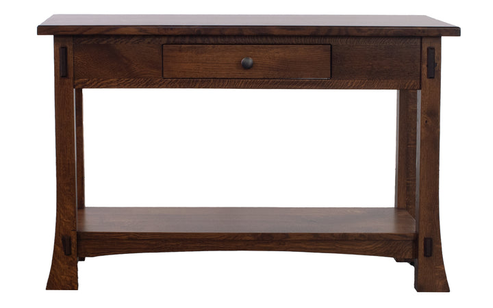 Rustic Quartersawn White Oak Sofa Table