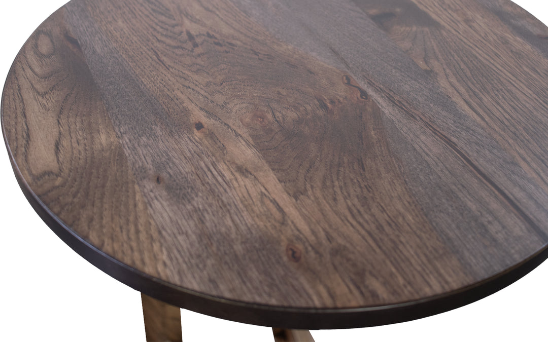 Rustic Hickory End Table