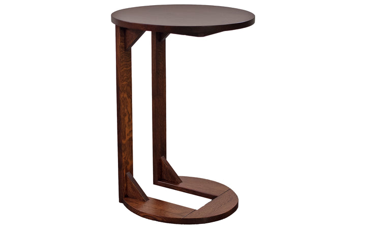 Rustic Quartersawn White Oak End Table