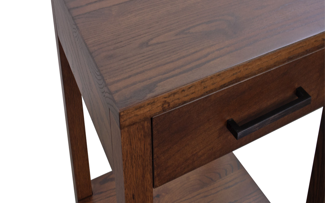 Oak End Table