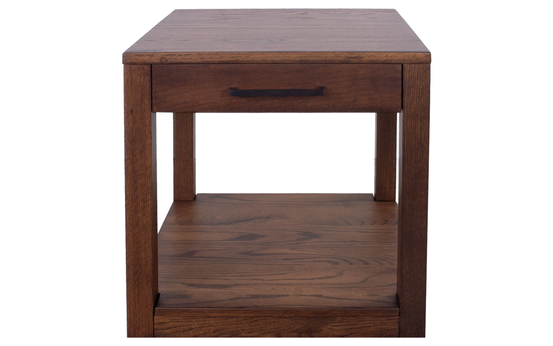 Oak End Table