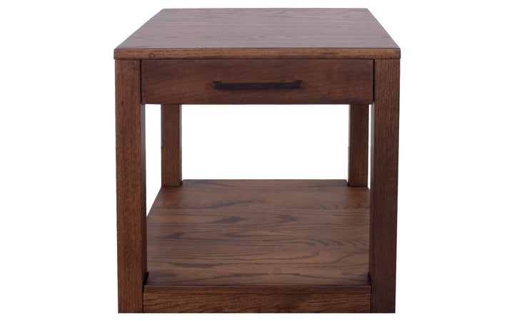 Oak End Table