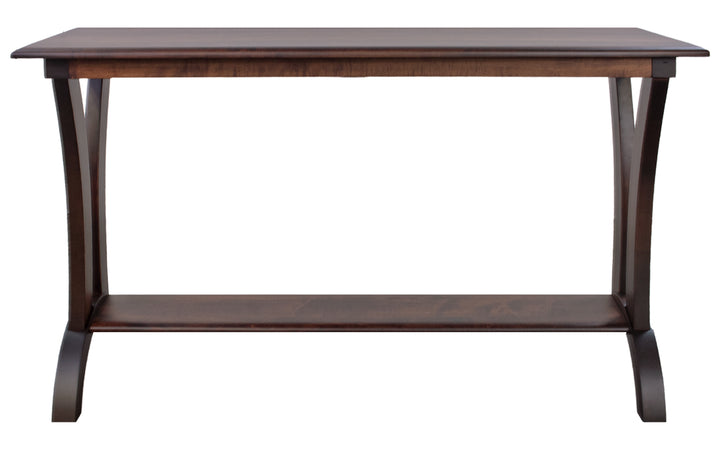 Brown Maple Sofa Table