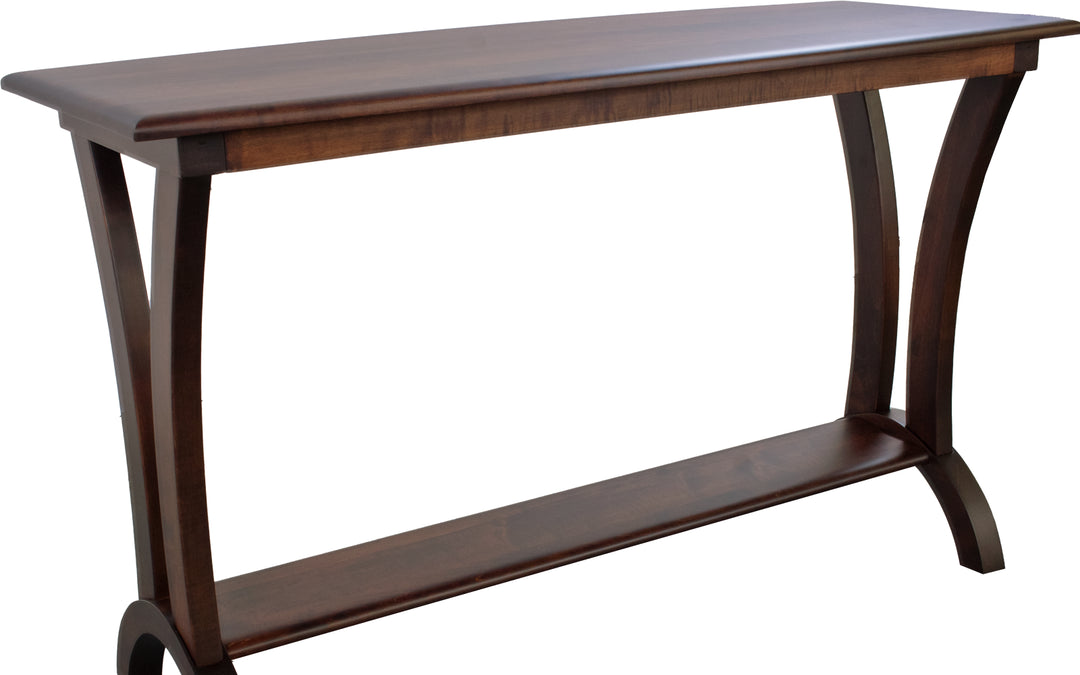 Brown Maple Sofa Table