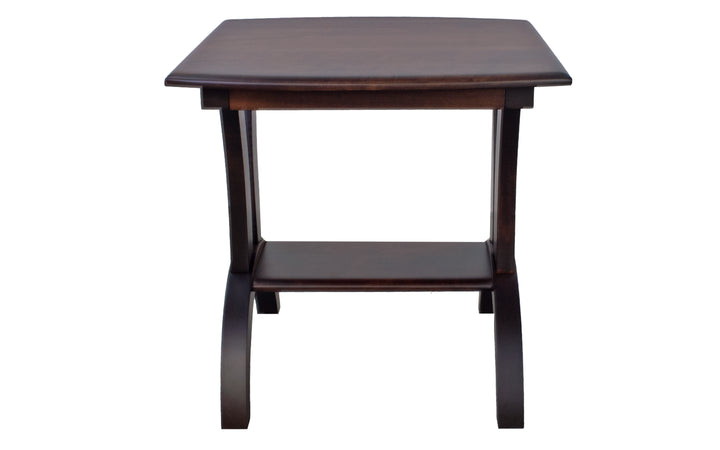 Brown Maple End Table