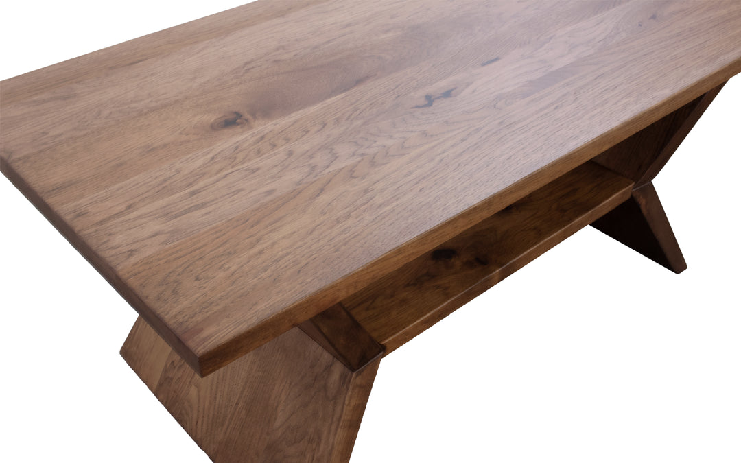 Rustic Hickory Coffee Table - Denver