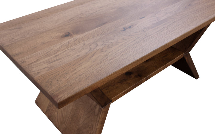 Rustic Hickory Coffee Table - Denver