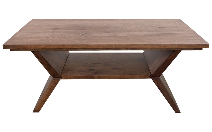 Rustic Hickory Coffee Table - Denver