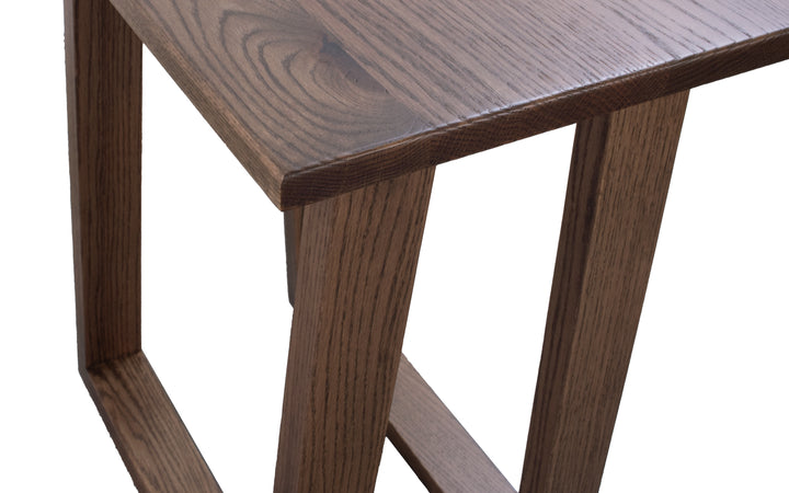 Rustic Oak End Table
