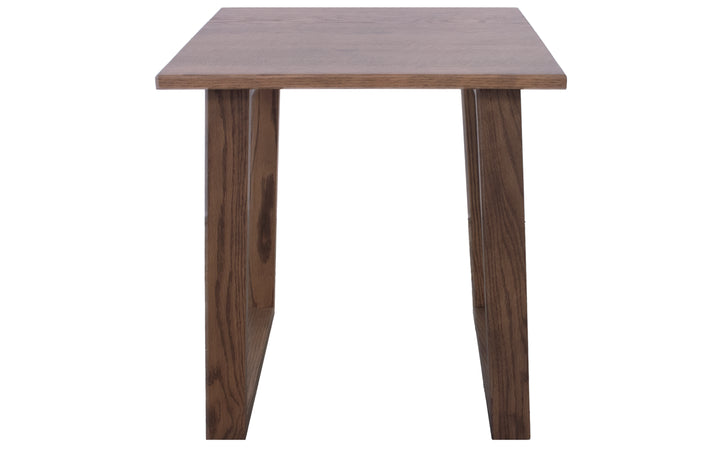 Rustic Oak End Table