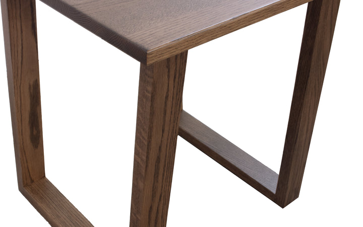 Rustic Oak End Table