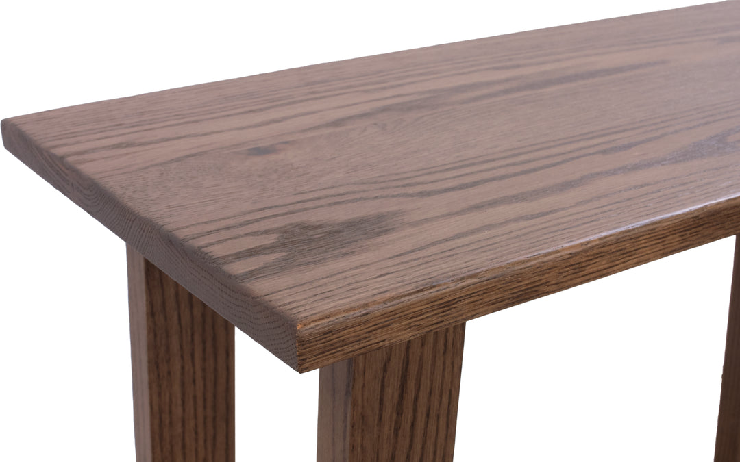 Rustic Oak Console Table