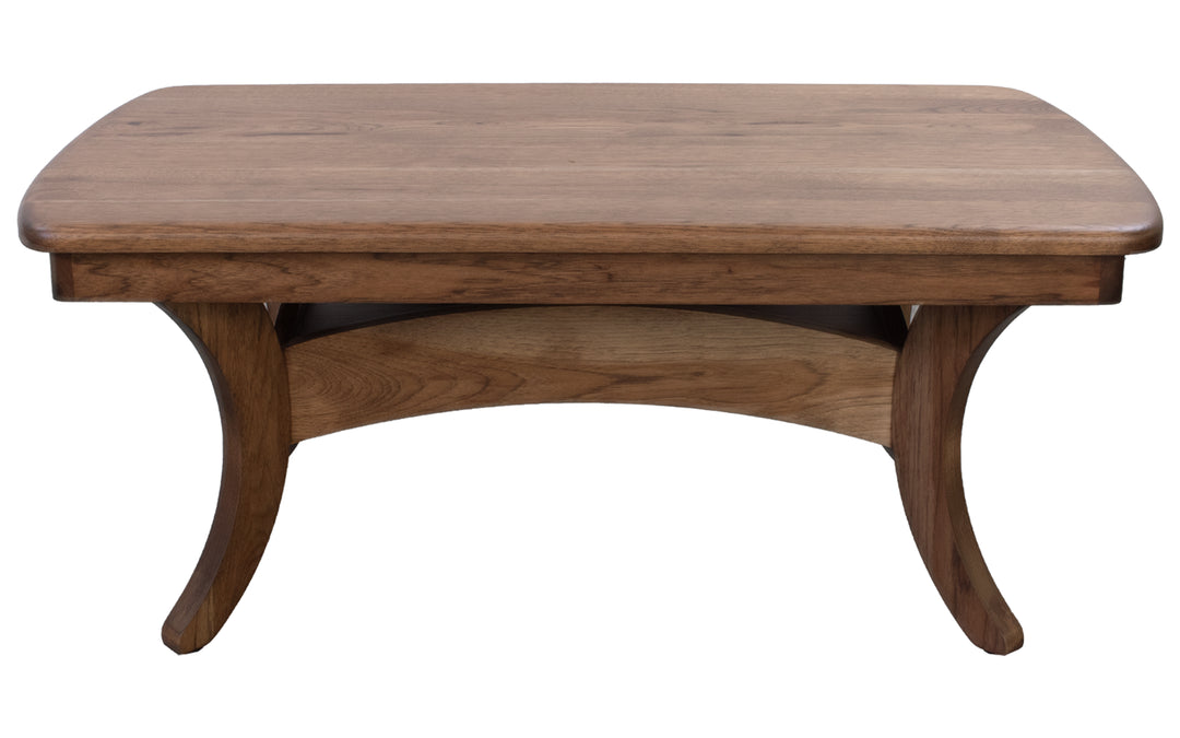 Rustic Hickory Coffee Table - Galveston