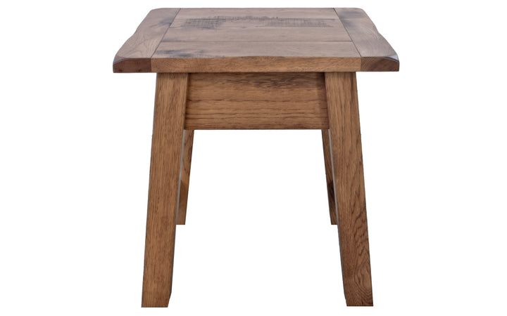 Rustic Hickory End Table