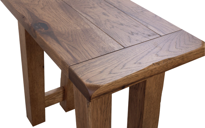 Rustic Hickory End Table