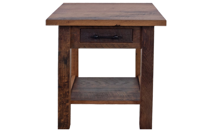 Reclaimed End Table