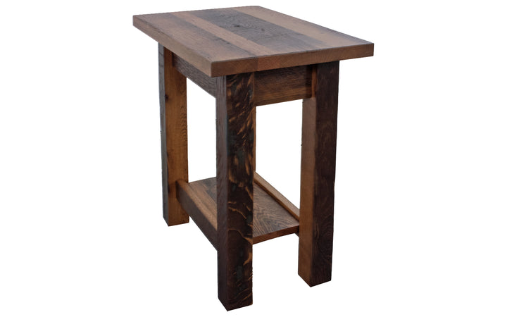 Reclaimed End Table