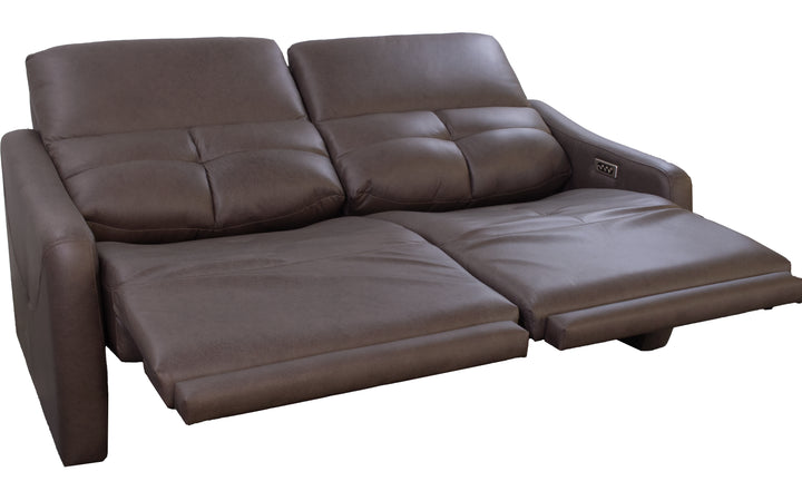 Elran Asher Leather Power Reclining Sofa