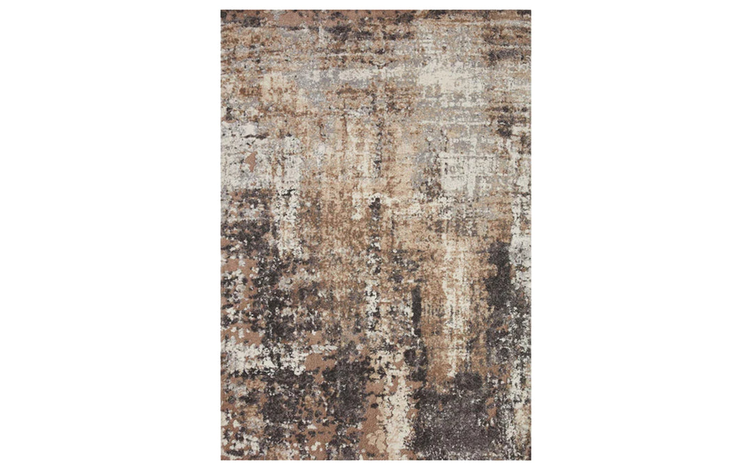 Loloi Theory Collection Taupe & Grey 5.3 x 7.8 Area Rug