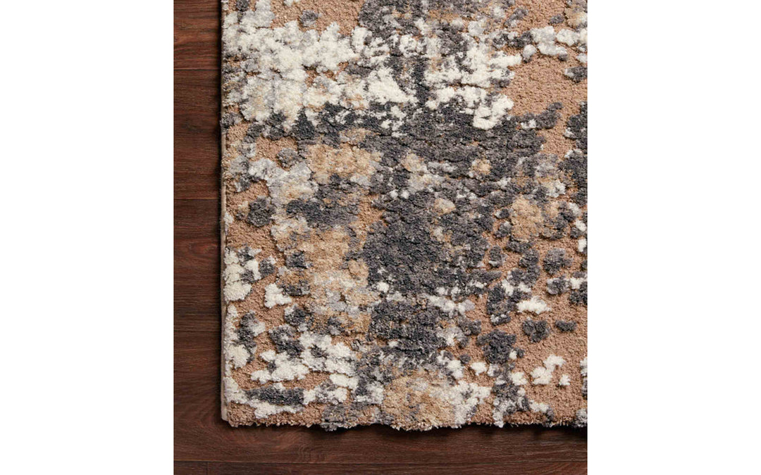 Loloi Theory Collection Taupe & Grey 5.3 x 7.8 Area Rug