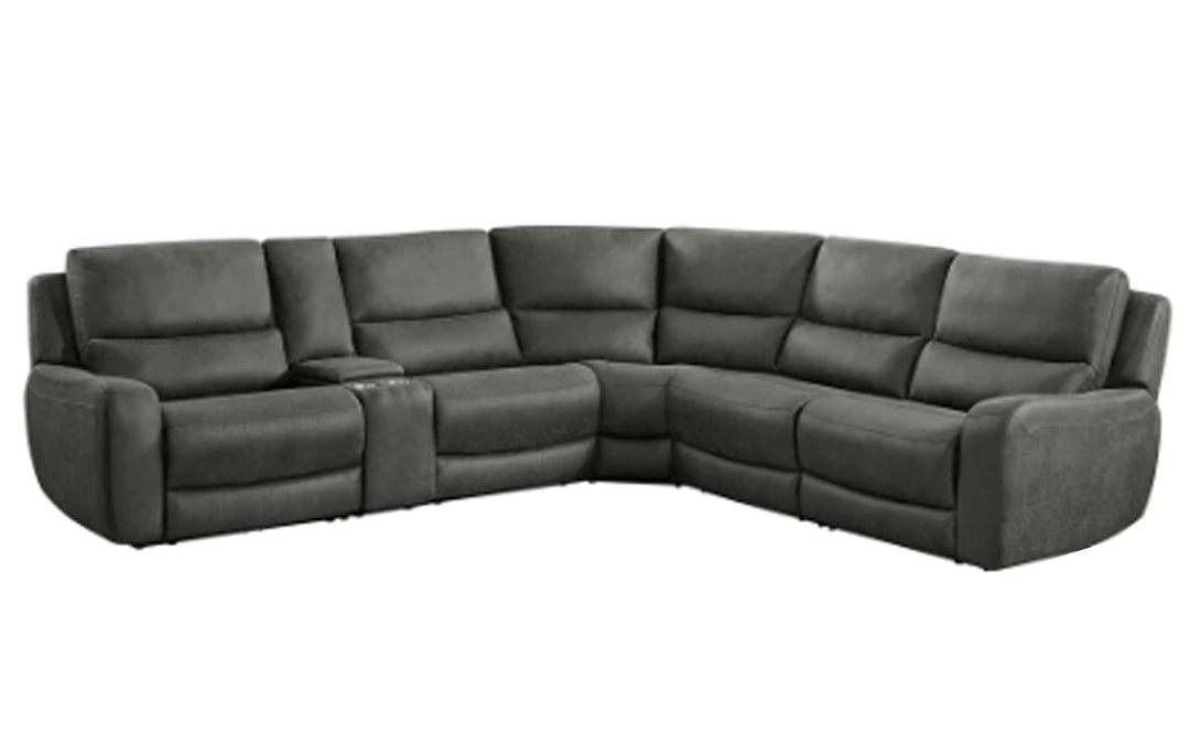 Saber Upholstered Power Reclining Sectional