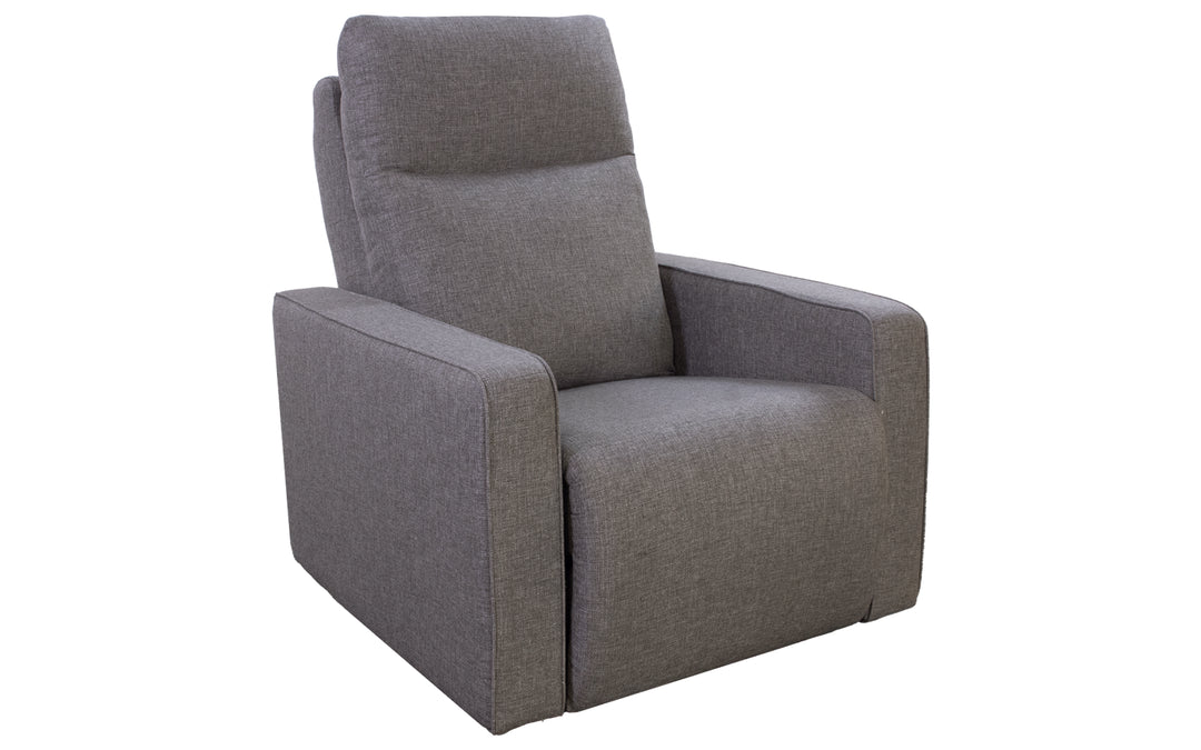 Elran Upholstered Power Swivel Glide Recliner