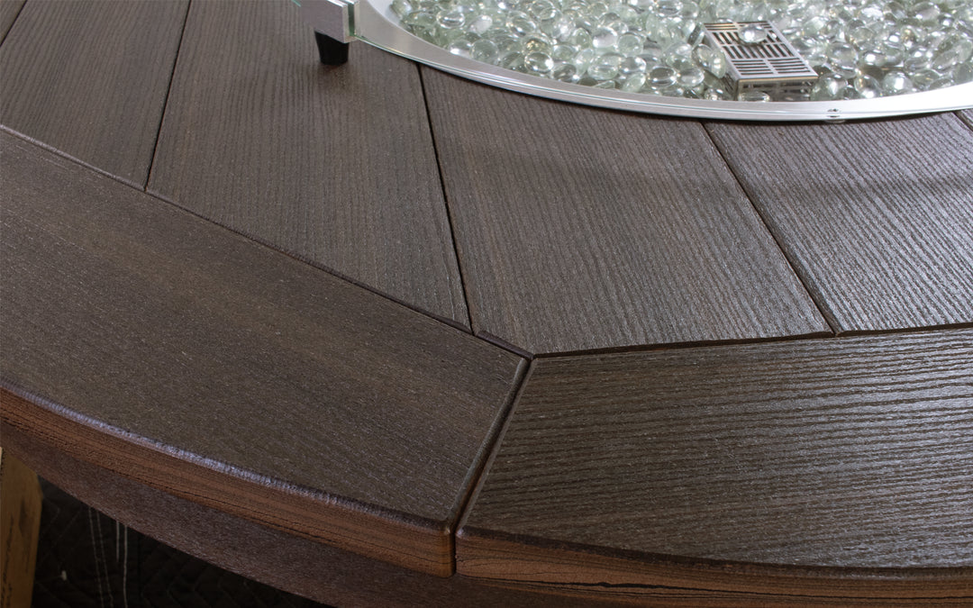 Outdoor Firepit - Brazilian Walnut
