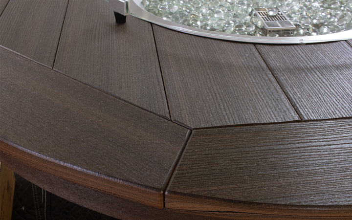 Outdoor Firepit - Brazilian Walnut