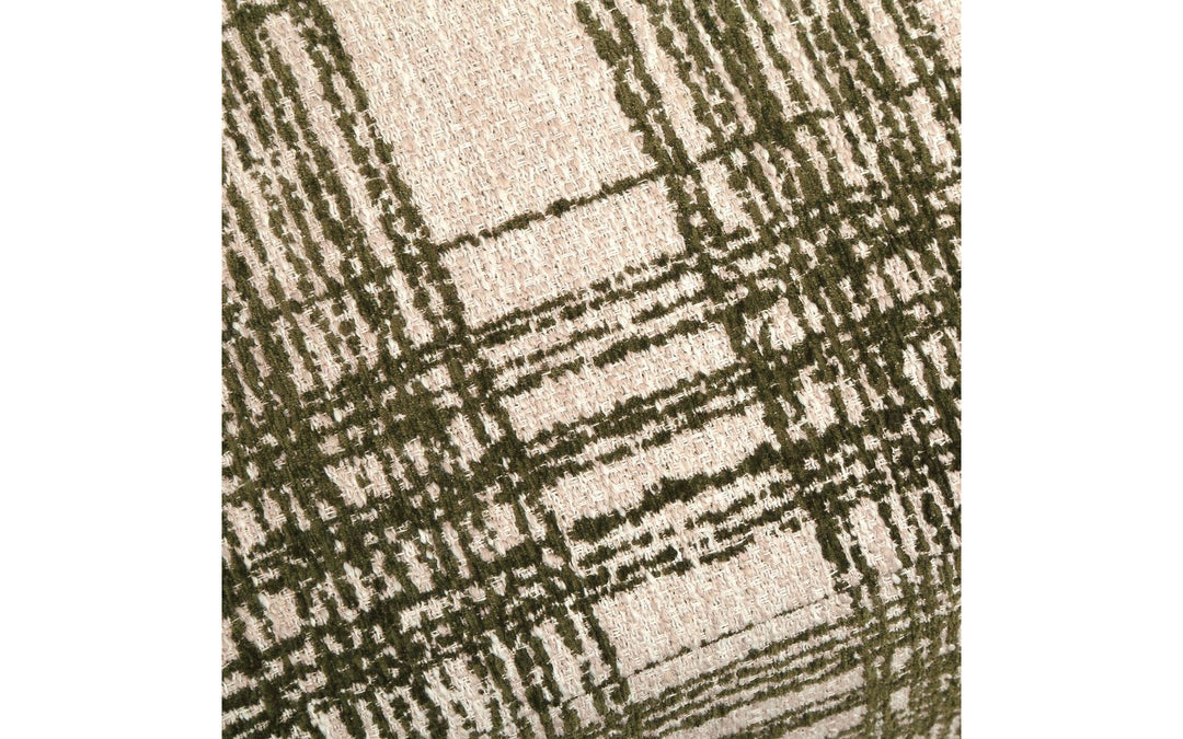 Joie Ottoman - Ireland Plaid