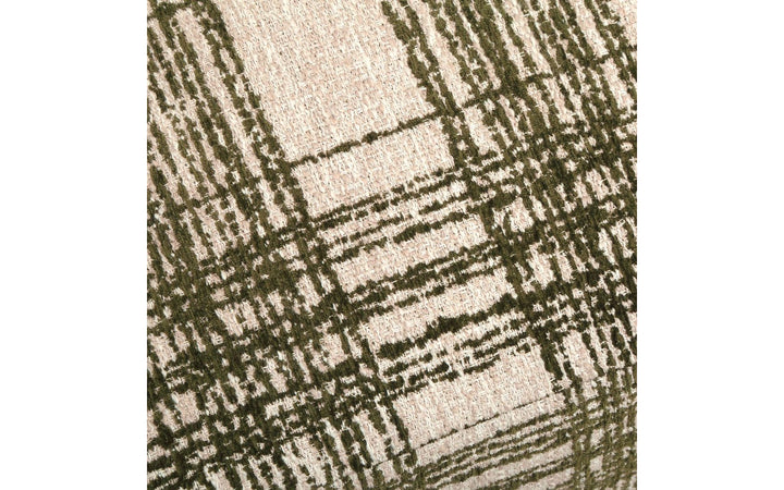 Joie Ottoman - Ireland Plaid