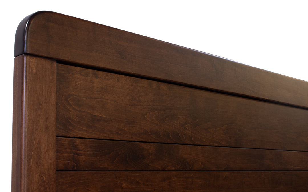 Brown Maple Queen Bed